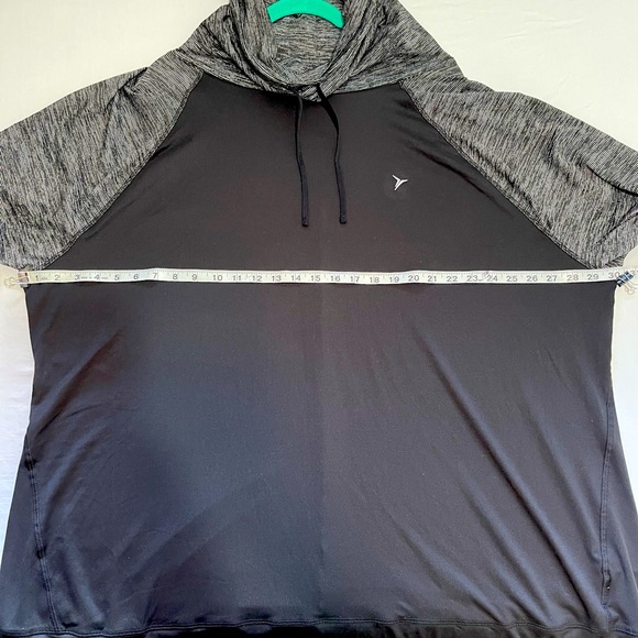Old Navy Athletic Pullover Women’s 4X Plus, NWOT Black and Gray - Picture 4 of 5